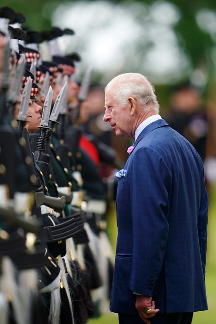 The summer continues to heat up as celebrities are seen out and about for the Fourth of July, Wimbledon and red-carpet events, including the upcoming premieres of "Deadpool & Wolverine" and "Fly Me to the Moon." Scroll on to see what the stars are up to, including King Charles III during the Ceremony of the Keys in the Gardens of The Palace of Holyroodhouse on July 2, 2024, in Edinburgh, Scotland.