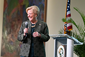 USF President Rhea Law highlights record-breaking successes, future vision in university fall address