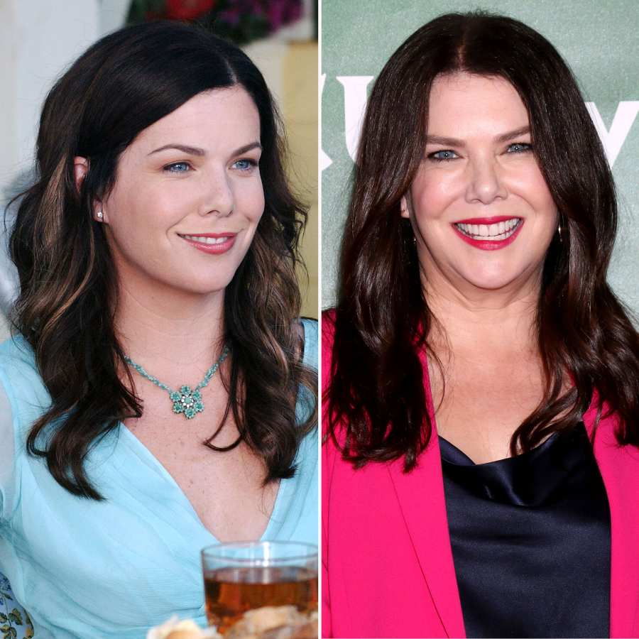 Gilmore Girls Then and Now Lauren Graham