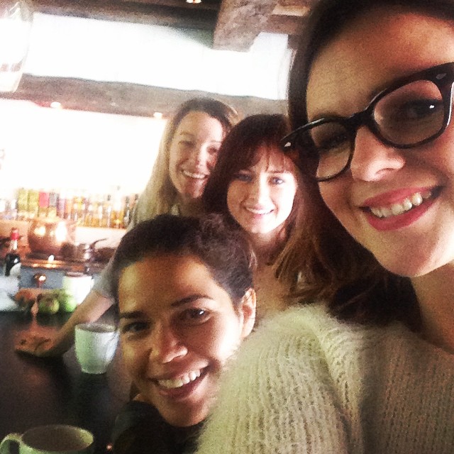 15 September 2014 Amber Tamblyn Sisterhood Of Traveling Pants reunion