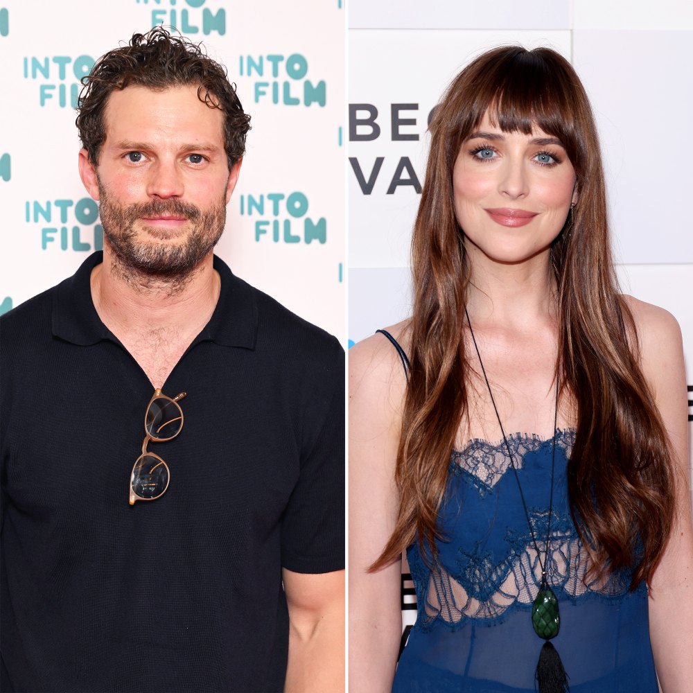 Jamie Dornan Says He and Fifty Shades Costar Dakota Johnson Still Text