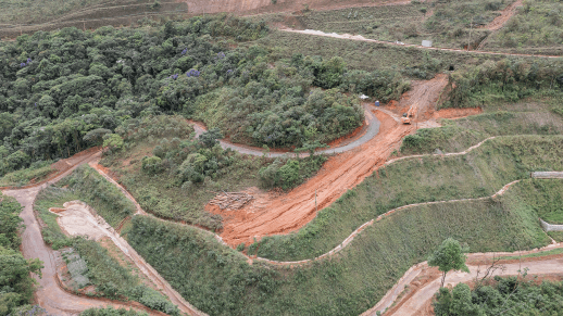 Green area from above