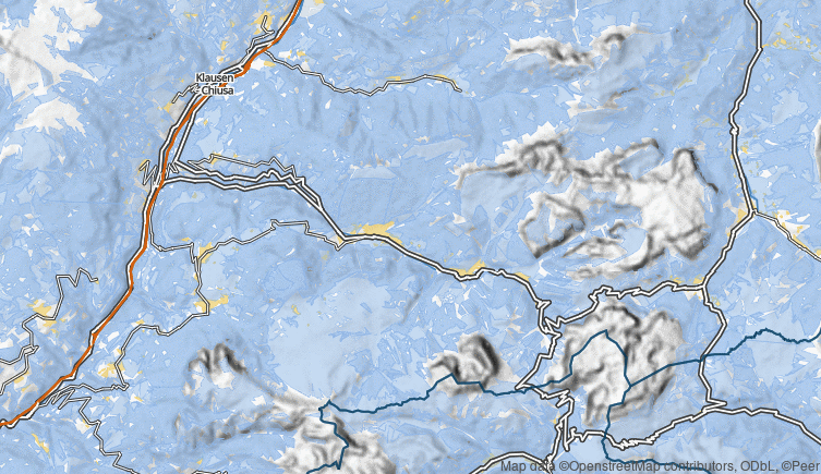 Map: Val Gardena