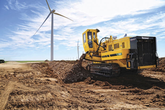 Equipment for wind farm installation