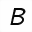 MATHEMATICAL SANS-SERIF ITALIC CAPITAL B