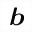 MATHEMATICAL SANS-SERIF BOLD ITALIC SMALL B