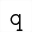 MATHEMATICAL MONOSPACE SMALL Q