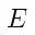 MATHEMATICAL ITALIC CAPITAL EPSILON