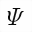 MATHEMATICAL ITALIC CAPITAL PSI