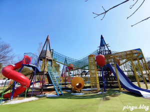 日本鳥取景點｜布勢総合運動公園 おもしろ広場 幡千本櫻 櫻花園賞櫻去