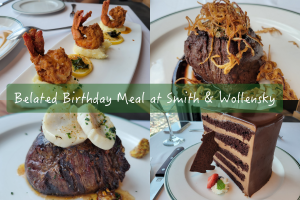 【Foodie】心願解鎖之生日大餐｜台北信義。Smith & Wollensky Taipei