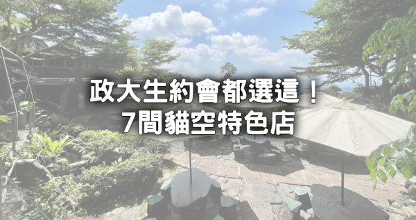 政大生約會都衝貓空！7選「貓空咖啡廳、茶屋」木柵人都愛，開到凌晨兩點「貓咪甜點店」先朝聖。