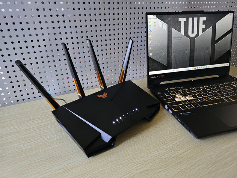 【3C 路由器】TUF GAMING AX4200雙頻WiFi 6無線軍規電競路由器 報到!!