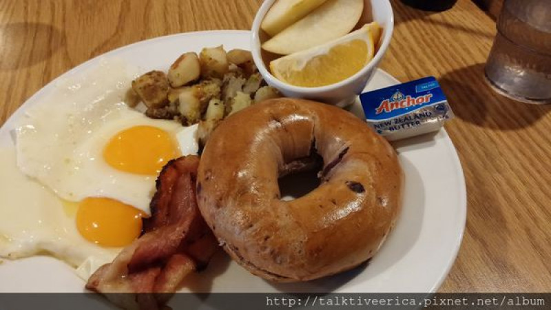 『呷』「北市內湖路」☆ N.Y. BAGELS ☆ 再次回味美式貝果早午餐