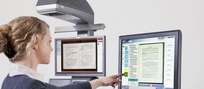 Buchscanner multidotscan und Copibook