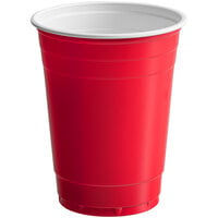 Choice 16 oz. Red Plastic Cup - 1000/Case