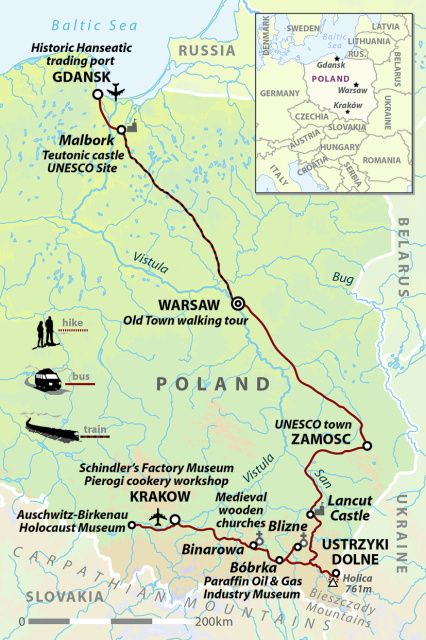 Poland: From the Baltic to the Carpathians