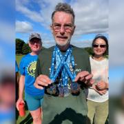 Lee Hutton secured four medals at the British Transplant Games in Nottingham