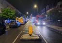 A man has been taken to hospital and four others treated following a “chemical incident” in Fulham.