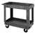 2 Shelf Plastic Utility Cart