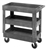 3 Shelf Plastic Utility Cart