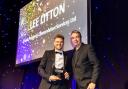 Lee Litton (left) was named Apprentice of the Year at the Property Care Awards