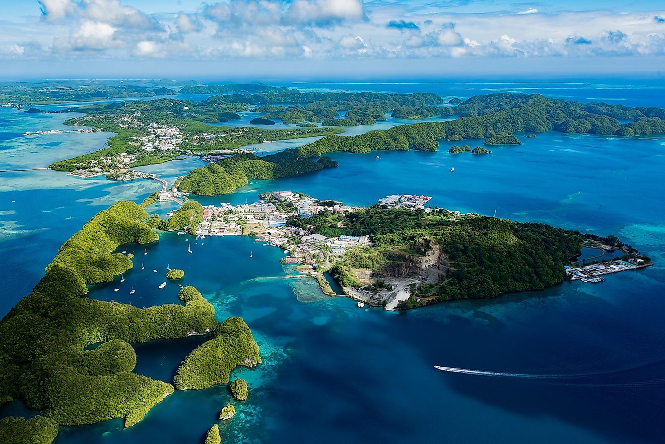 Summer of Koror, Palau Malakal Island, Oceania