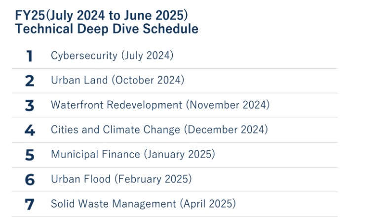 TDLC program_TDD FY25 schedule