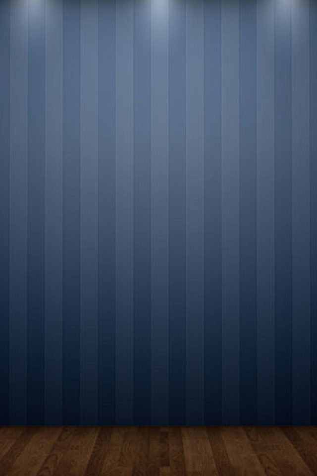 Blue Home Screen Stripes - iPhone 4 Wallpaper - Pocket Walls :: HD