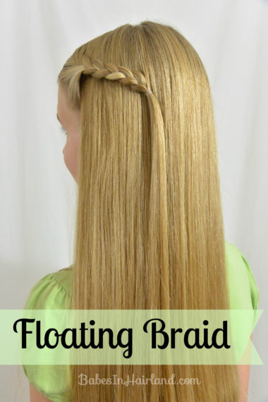 Floating Braid from BabesInHairland.com