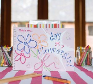 this is my day as a flower girl keepsake book for weddings