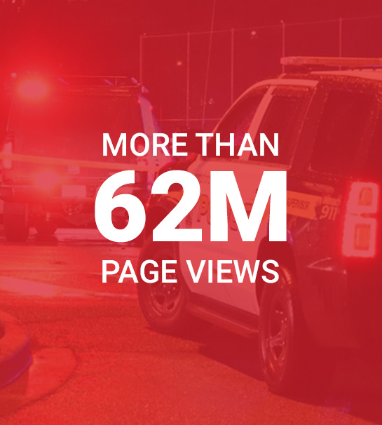 More than 62M page views