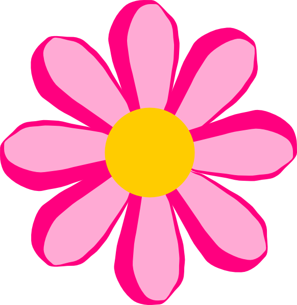 Free Pink Cartoon Flowers, Download Free Pink Cartoon Flowers png