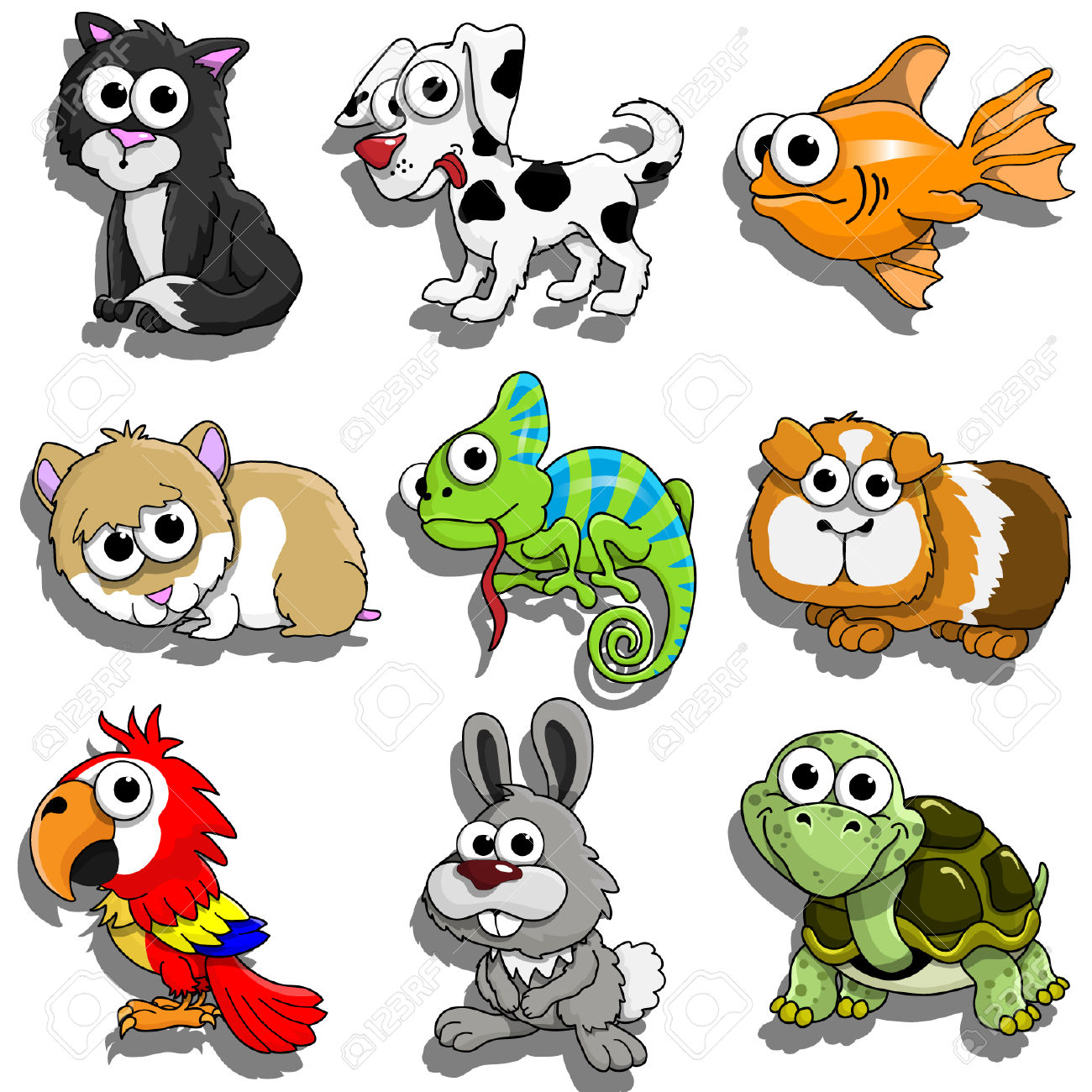 Pet Animals Clipart | Free download on ClipArtMag