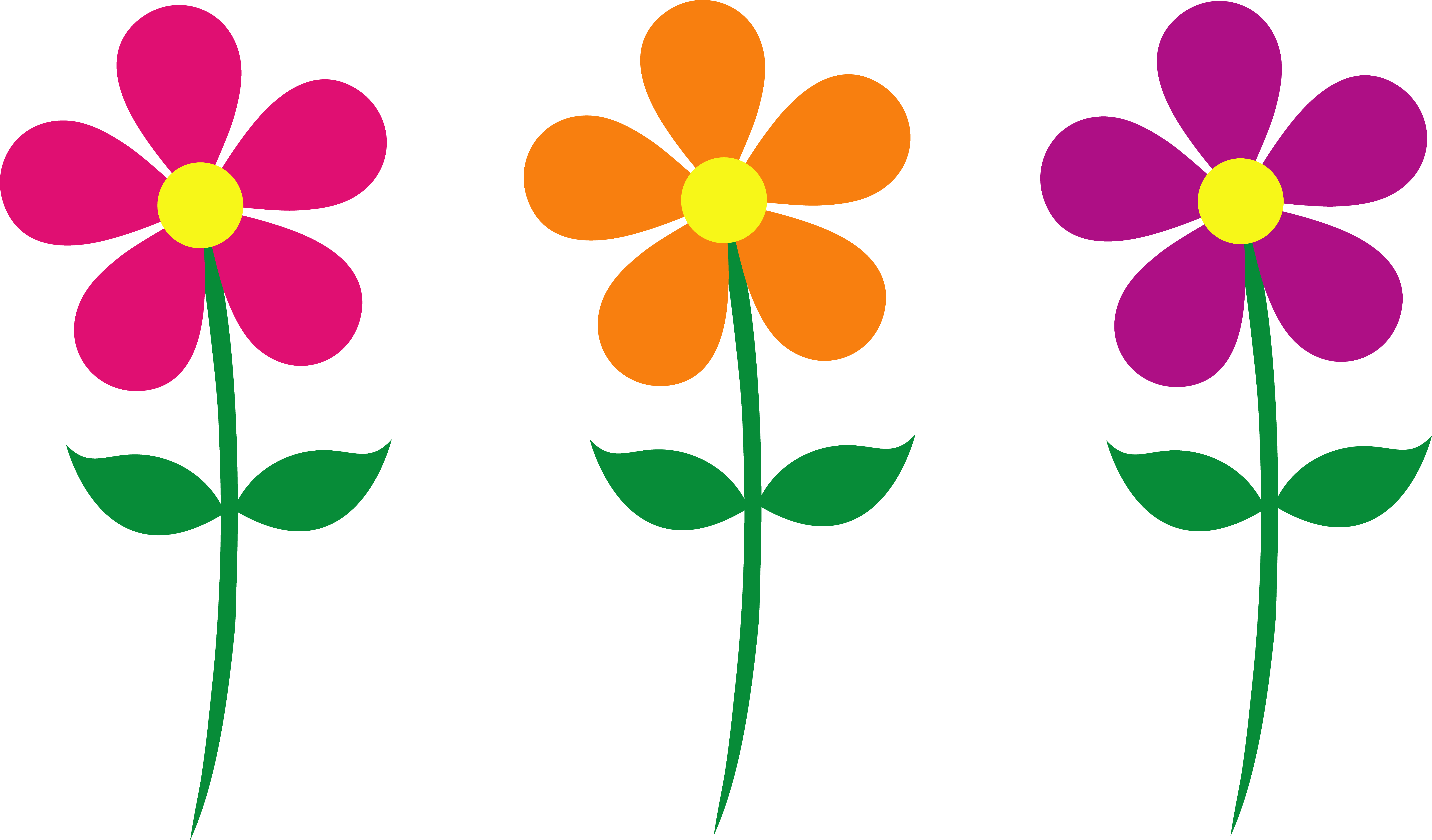 Cartoon Flowers - Cliparts.co