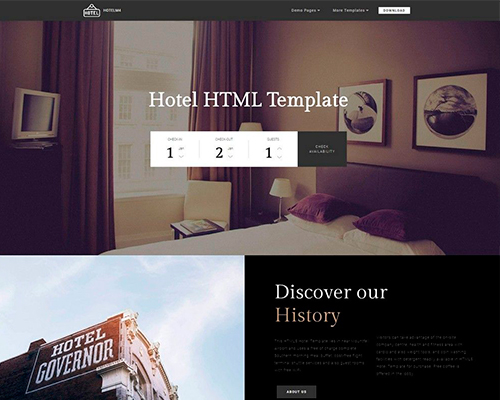 Hotel HTML Template