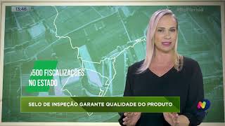 Selo de inspe��o garante qualidade do produto