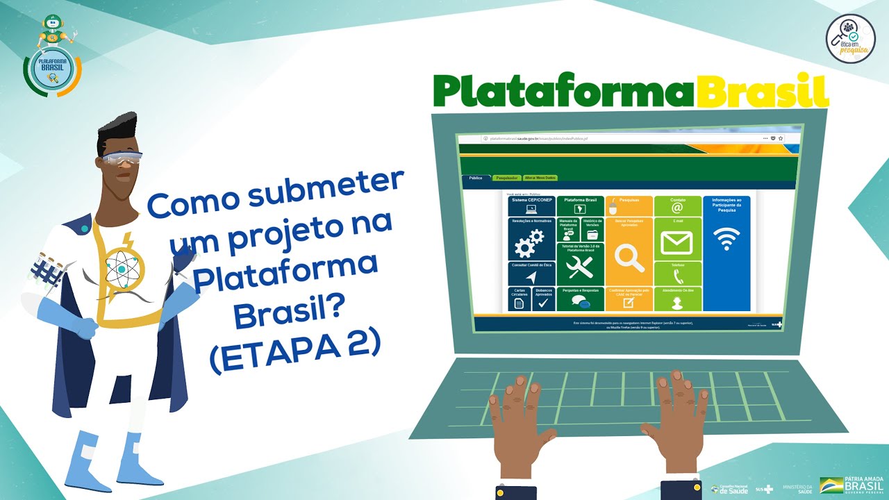 Submissão de Projeto na Plataforma Brasil - Etapa 2