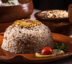 Rice with Qawarma