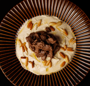 Hummus with Meat