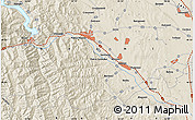 Shaded Relief Map of Piatra Neamţ