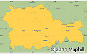 Savanna Style Simple Map of Neamt