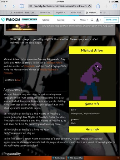 Michael Afton | Wiki | Video Games Amino