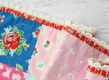 Crochet Trim Baby Quilt