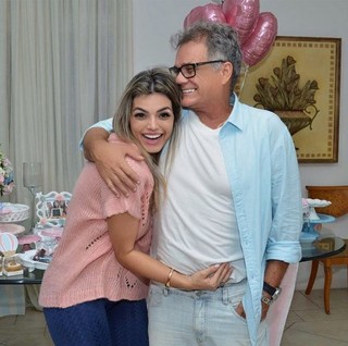 Kelly Key com o pai (Foto: Reprodução/Instagram)