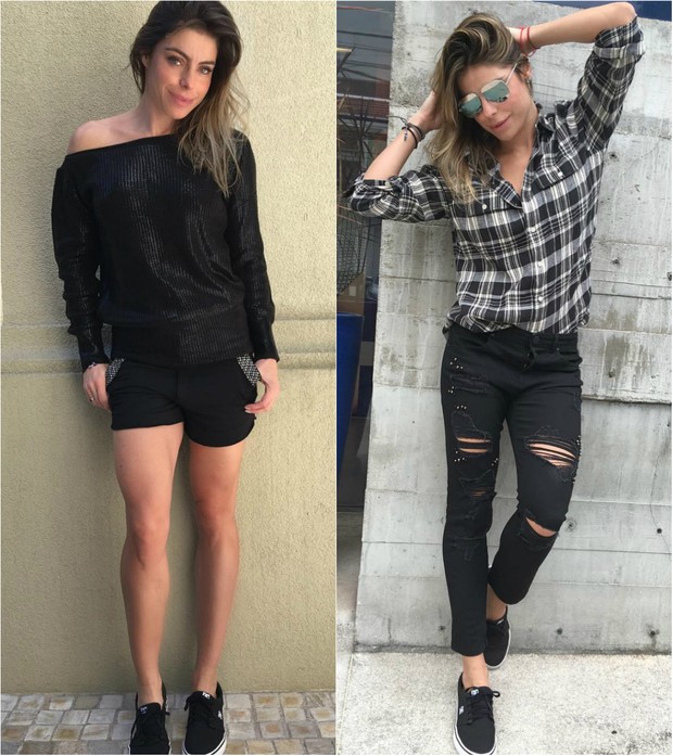 Daniella Cicarelli mostra como usar looks estilosos com tênis confortável  (Foto: Reprodução do Instagram)