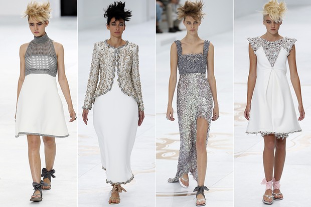 [MODA] Semana de Moda Paris - Desfile Chanel (Foto: Agência AFP)