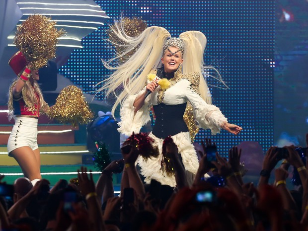 Xuxa em show em São Paulo (Foto: Manuela Scarpa/ Brazil News)