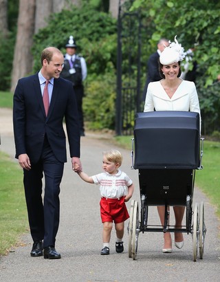 Batizado da Princesa Charlotte (Foto: Getty Images)