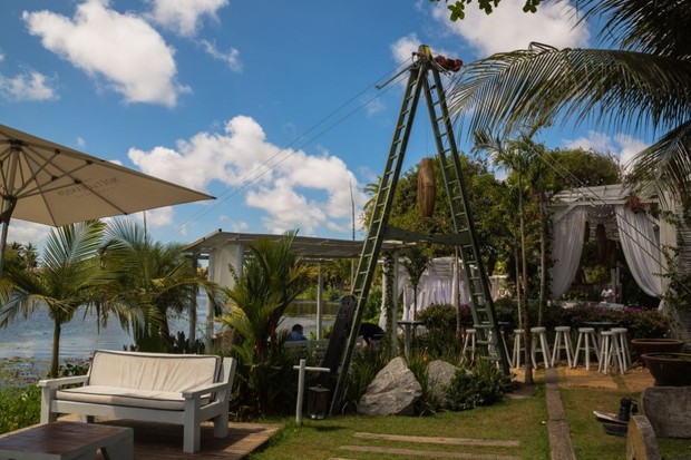 Casa de festas onde a ex-BBB Munik vai casar (Foto: colossolakelounge / divulgação)